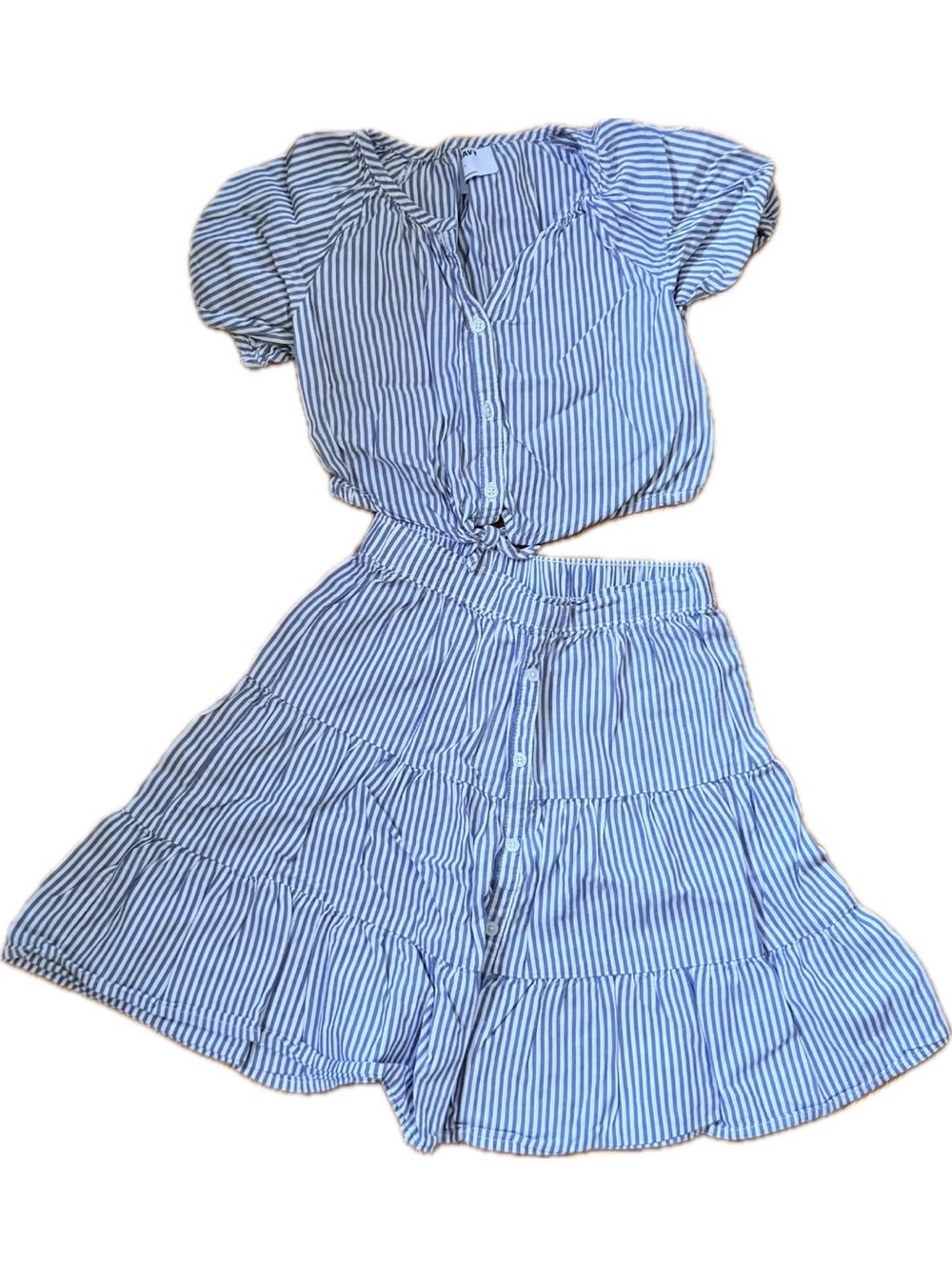 Girls Top and Skirt